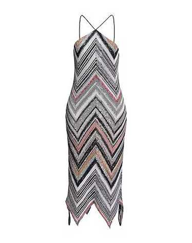 Missoni o1mle0824 Knitted Dress in Multicolor