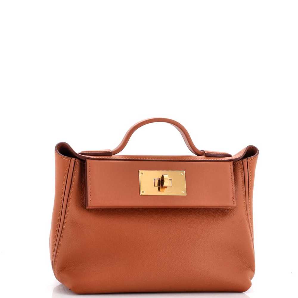 Hermès Leather crossbody bag - image 3