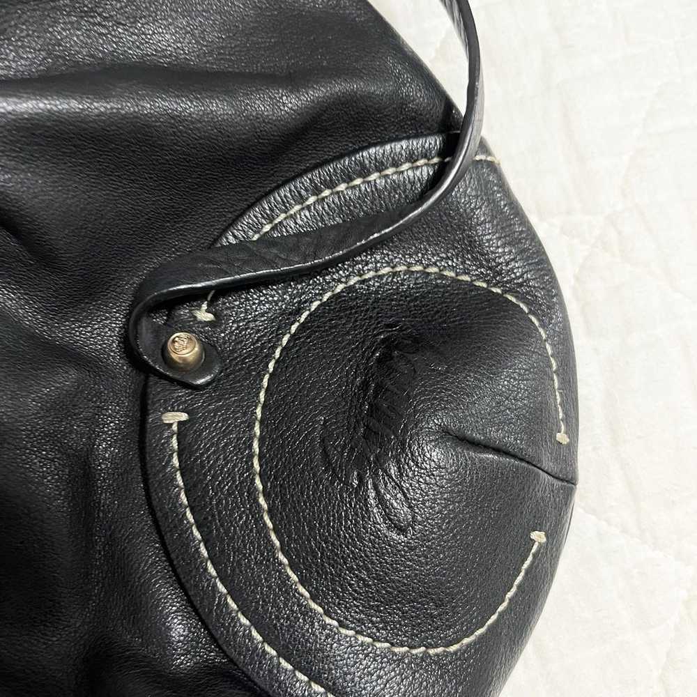 Vintage Juicy Couture Leather Y2K Shoulder Bag - image 3