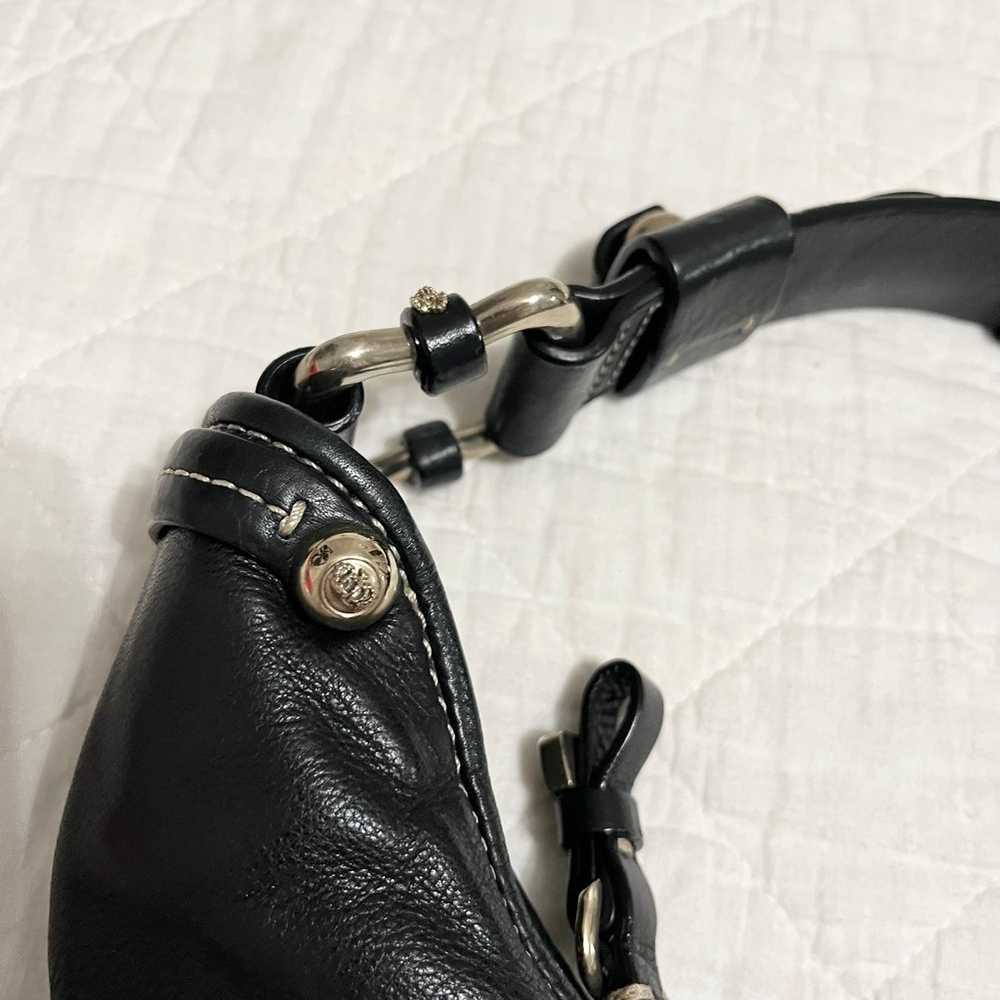 Vintage Juicy Couture Leather Y2K Shoulder Bag - image 4