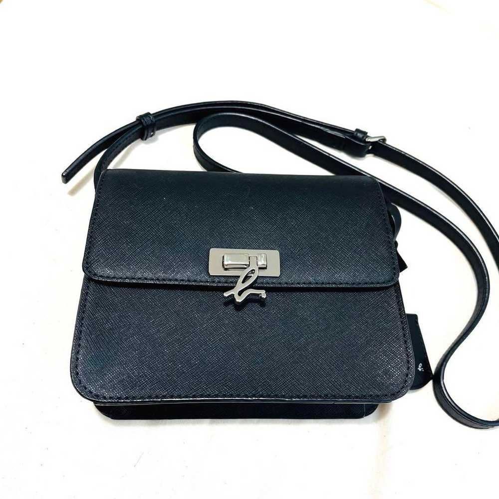 【Excellent Condition】agnes b. Leather Crossbody S… - image 2