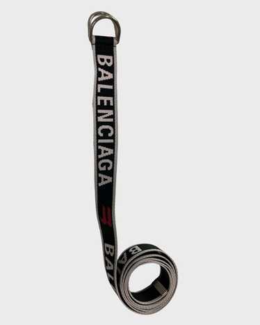 Balenciaga BALENCIAGA SS22 RED CARPET D RING BELT 