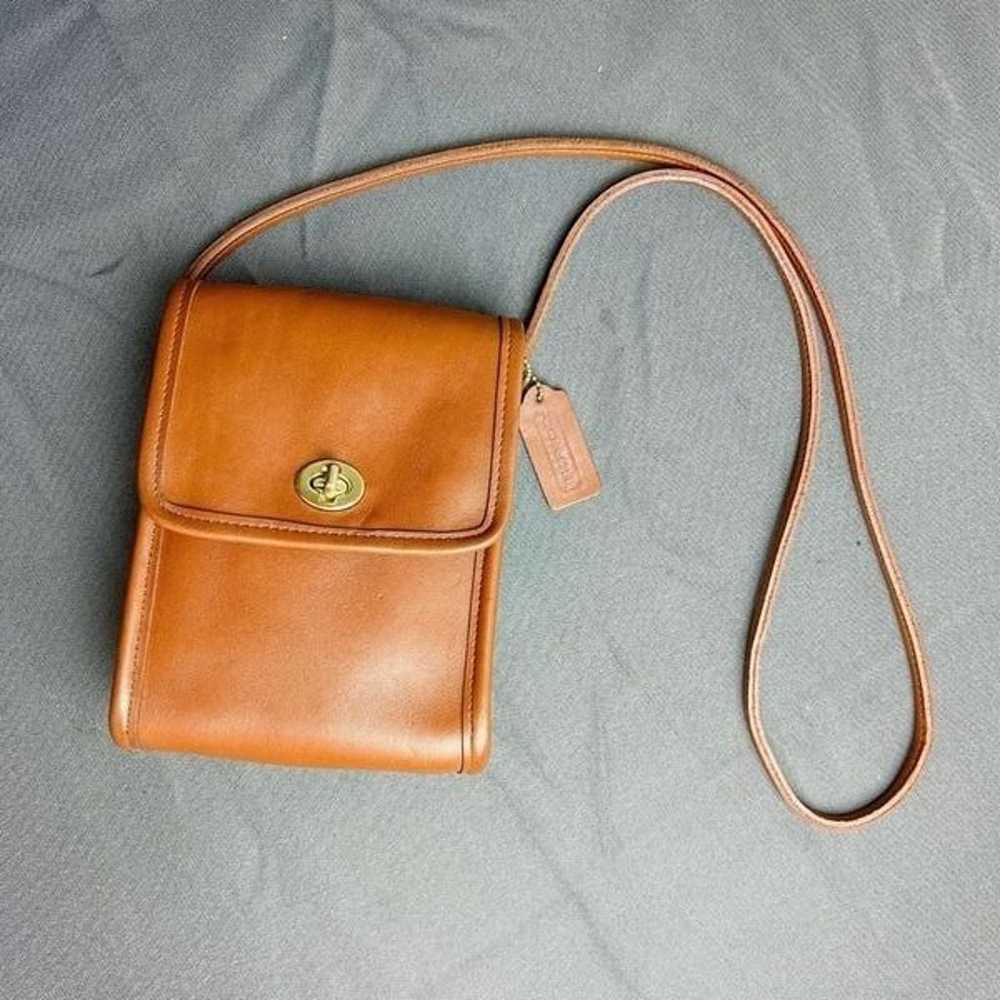 NEW! Coach vintage Scooter Bag 90s leather crossb… - image 2