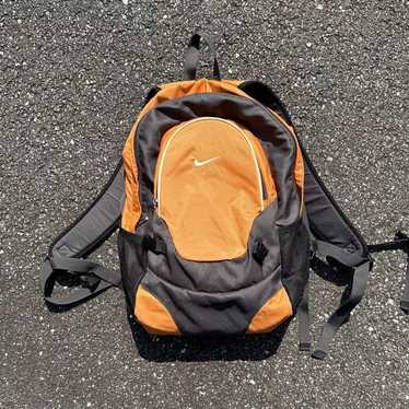 Nike Nike Vintage Backpack Swoosh Orange Vhtf Men… - image 1