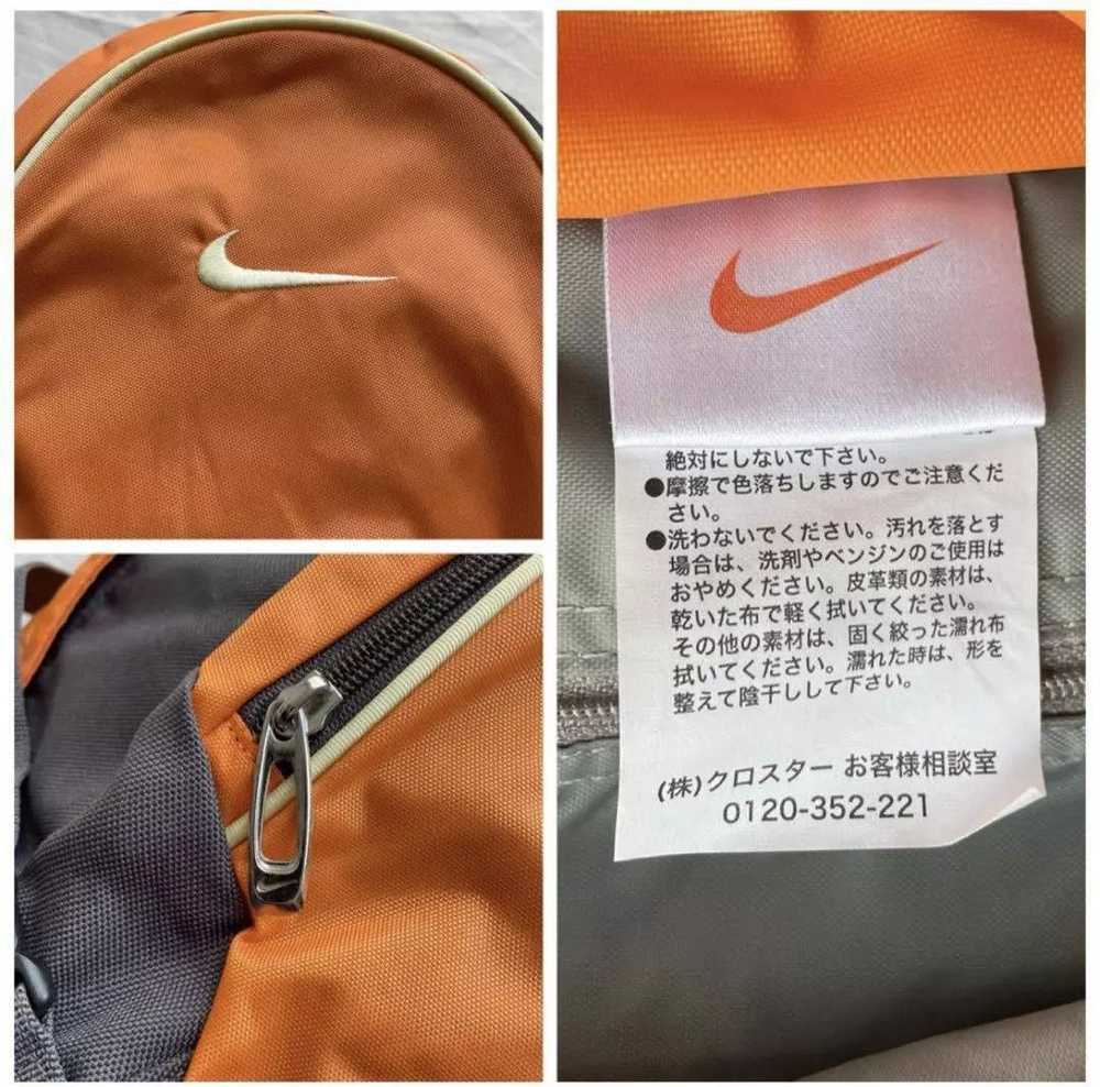 Nike Nike Vintage Backpack Swoosh Orange Vhtf Men… - image 2