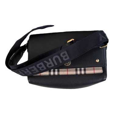 Burberry Note leather handbag