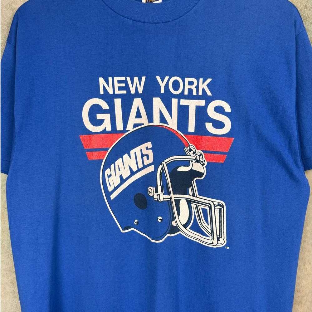 NFL × Vintage VTG 80s New York Giants T Shirt Sz … - image 4