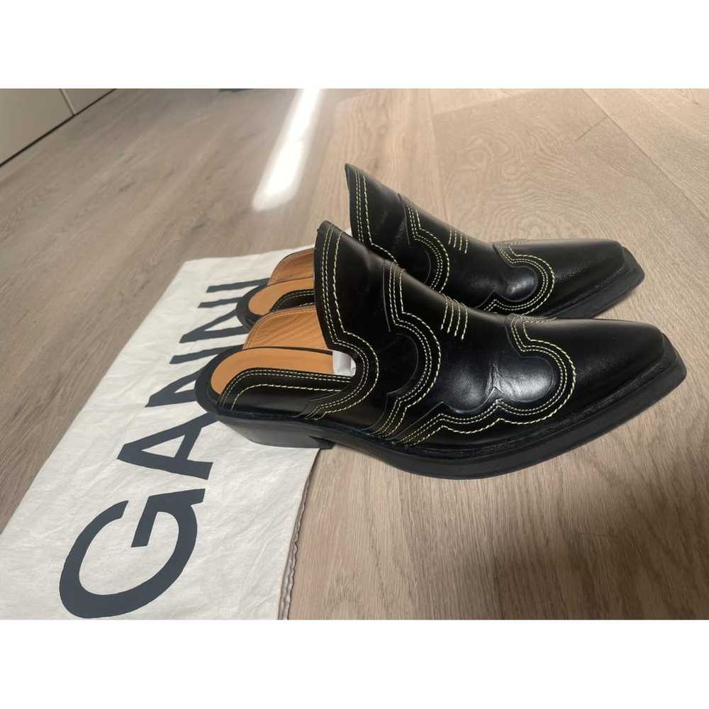 Ganni Spring Summer 2019 leather mules & clogs - image 2