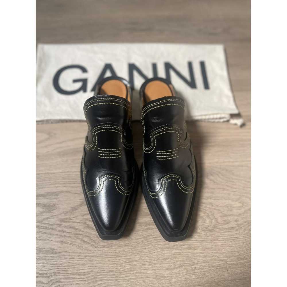 Ganni Spring Summer 2019 leather mules & clogs - image 3