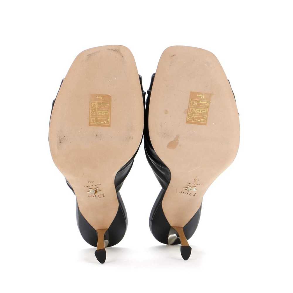 Christian Dior Leather mules - image 4