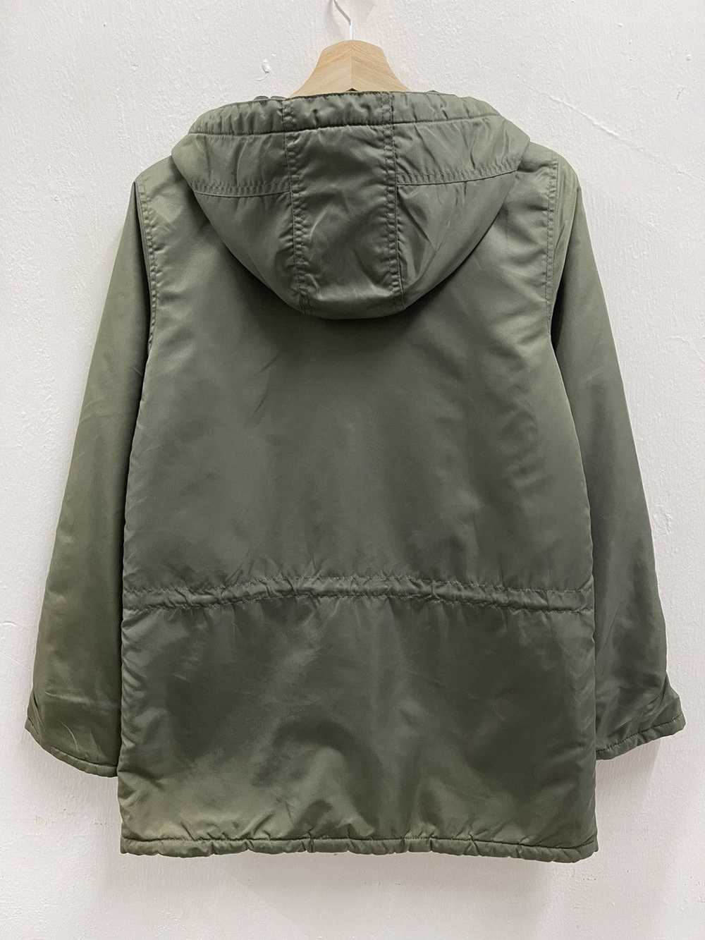 Michel Klein × Vintage vtg Mk Klein parkas hoodie… - image 4