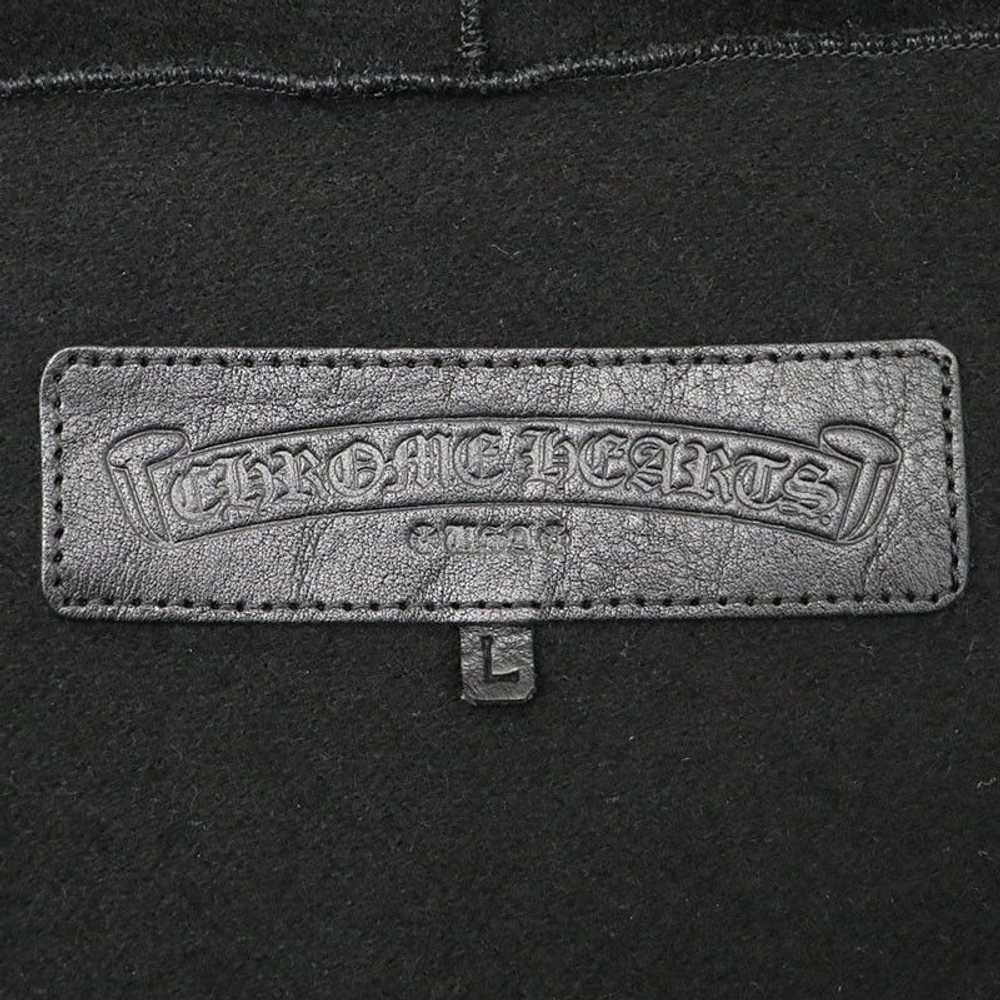 Chrome Hearts Chrome Hearts Leather Hooded Parka - image 4