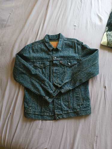 Levi's Cheeta print denim Jacket