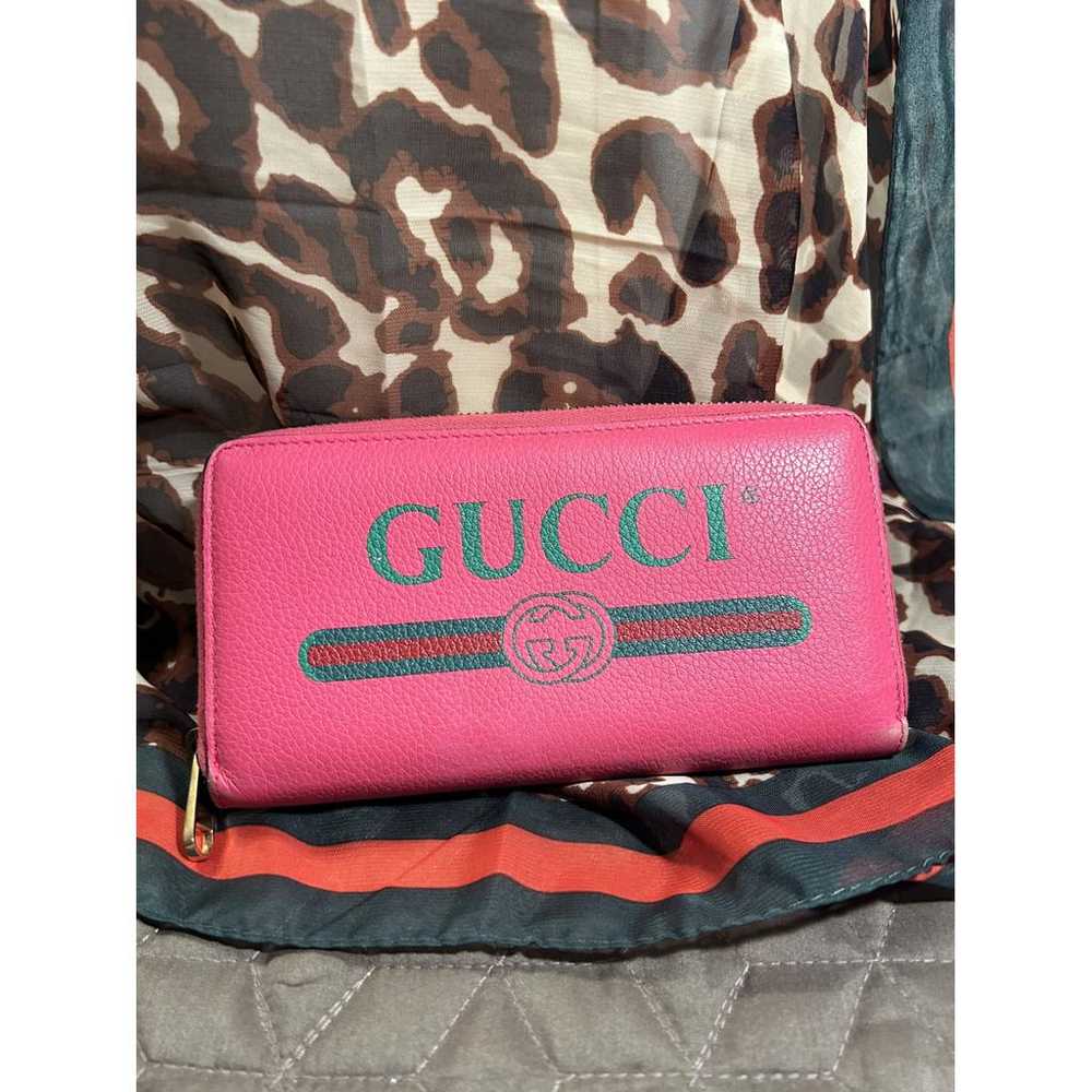 Gucci Continental leather wallet - image 9