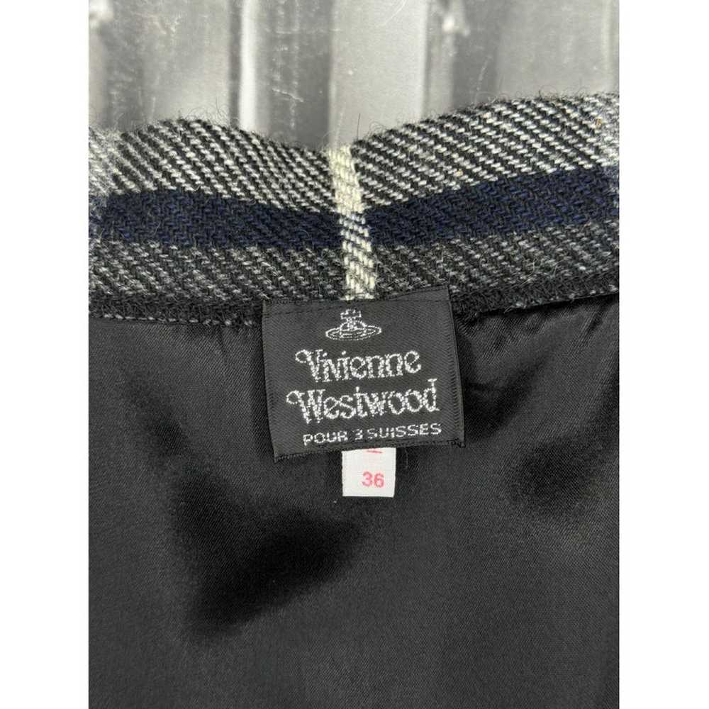 Vivienne Westwood Wool mini skirt - image 4