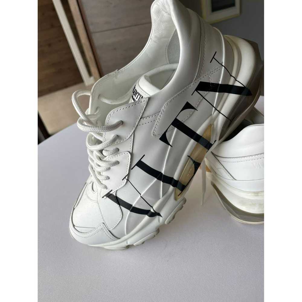 Valentino Garavani Bounce leather trainers - image 3