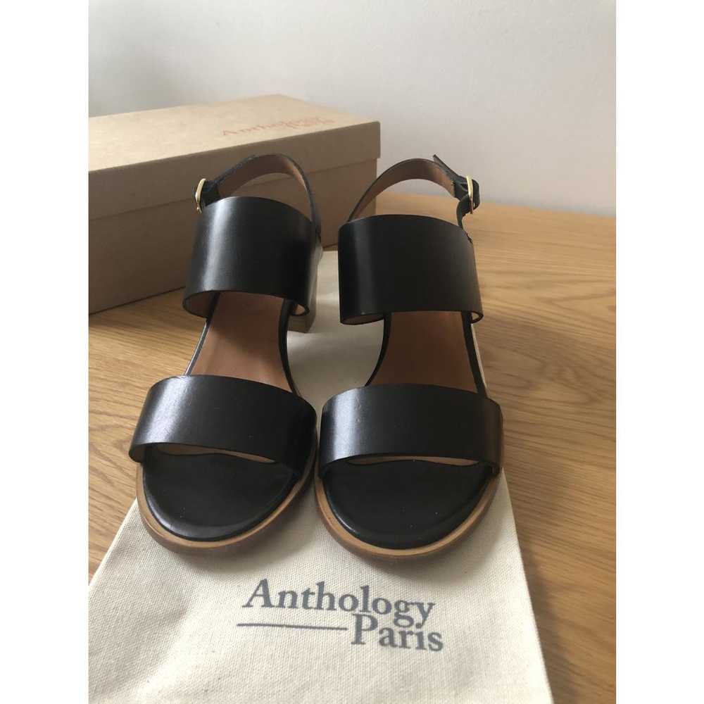 Anthology Paris Leather sandal - image 2