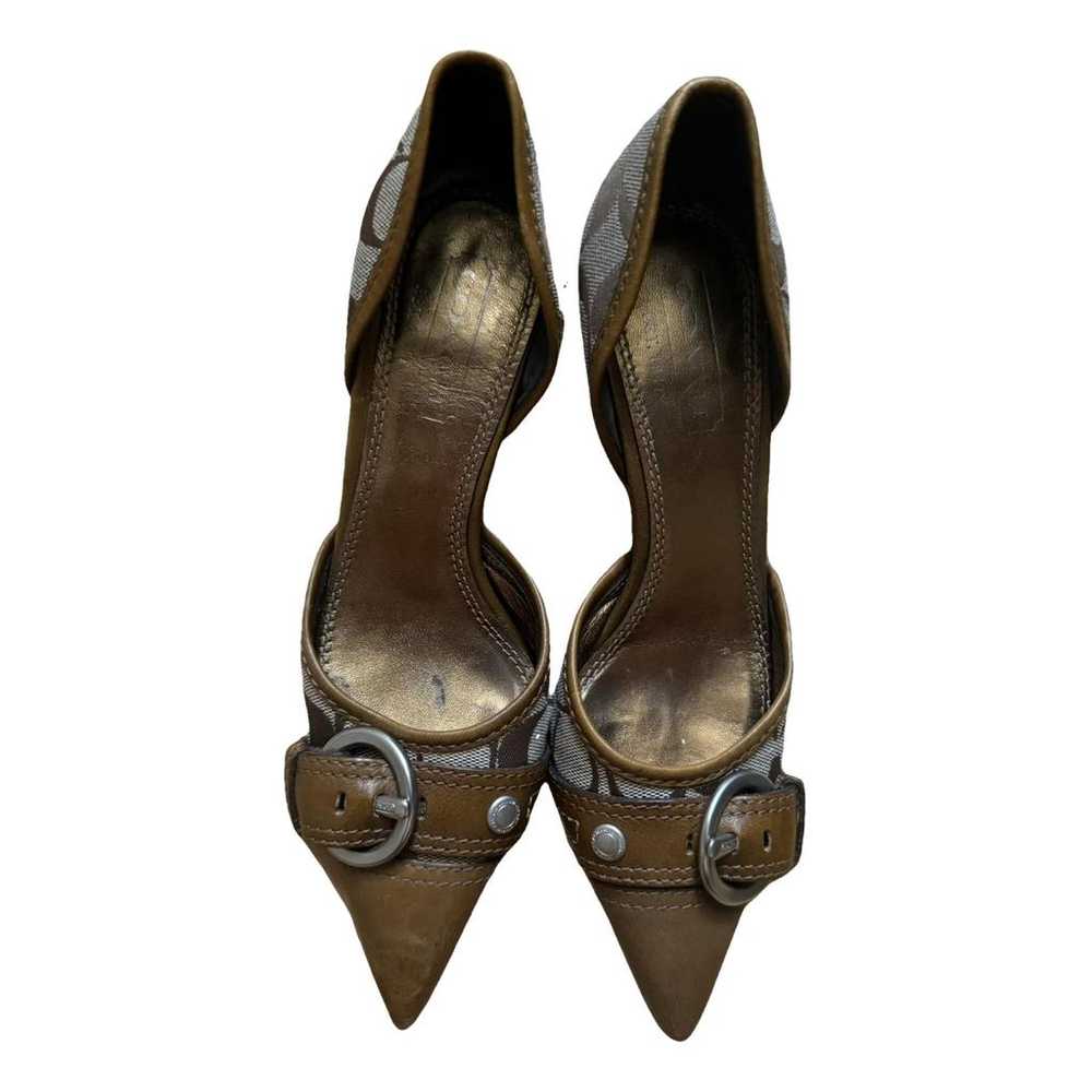 Coach Leather heels - image 1