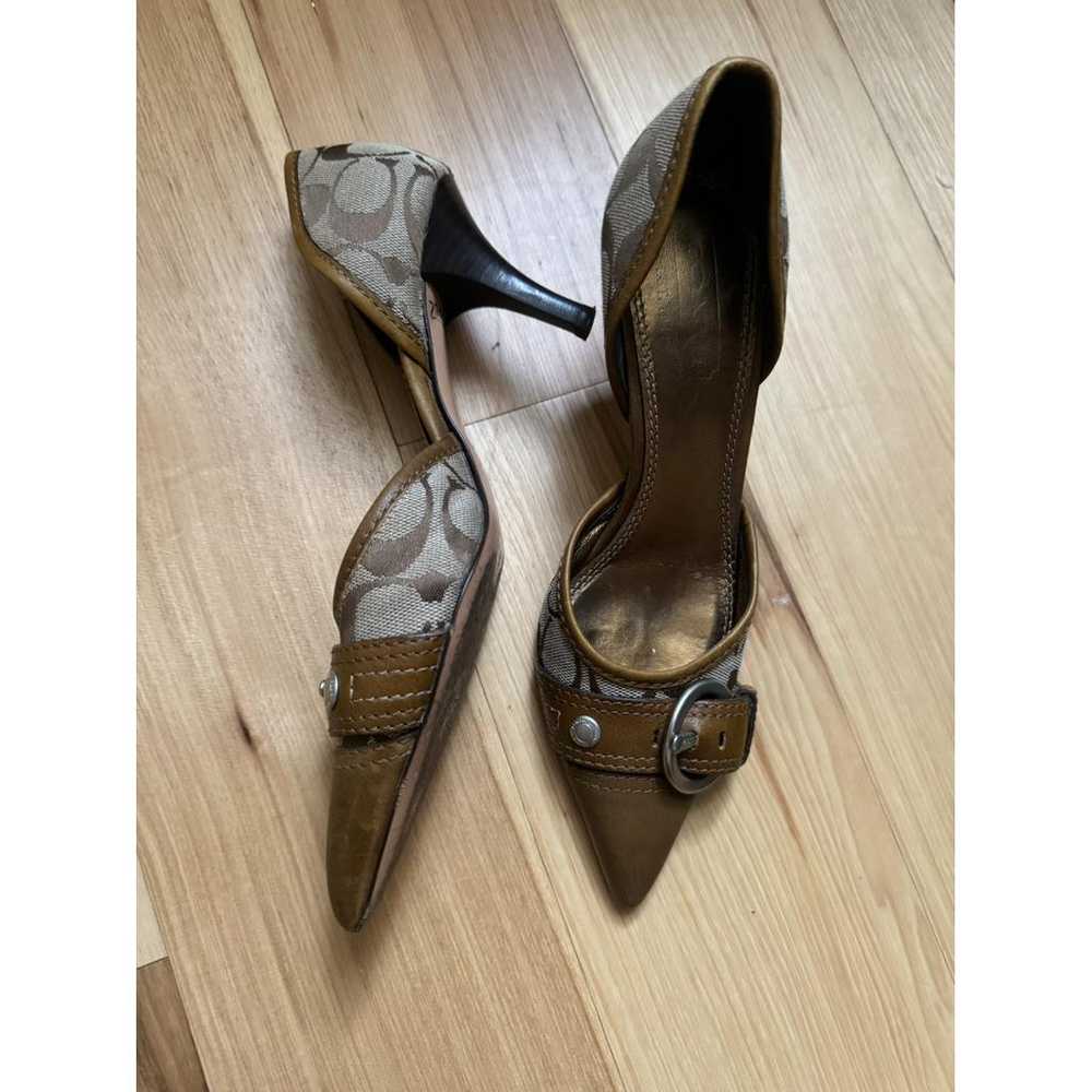 Coach Leather heels - image 2