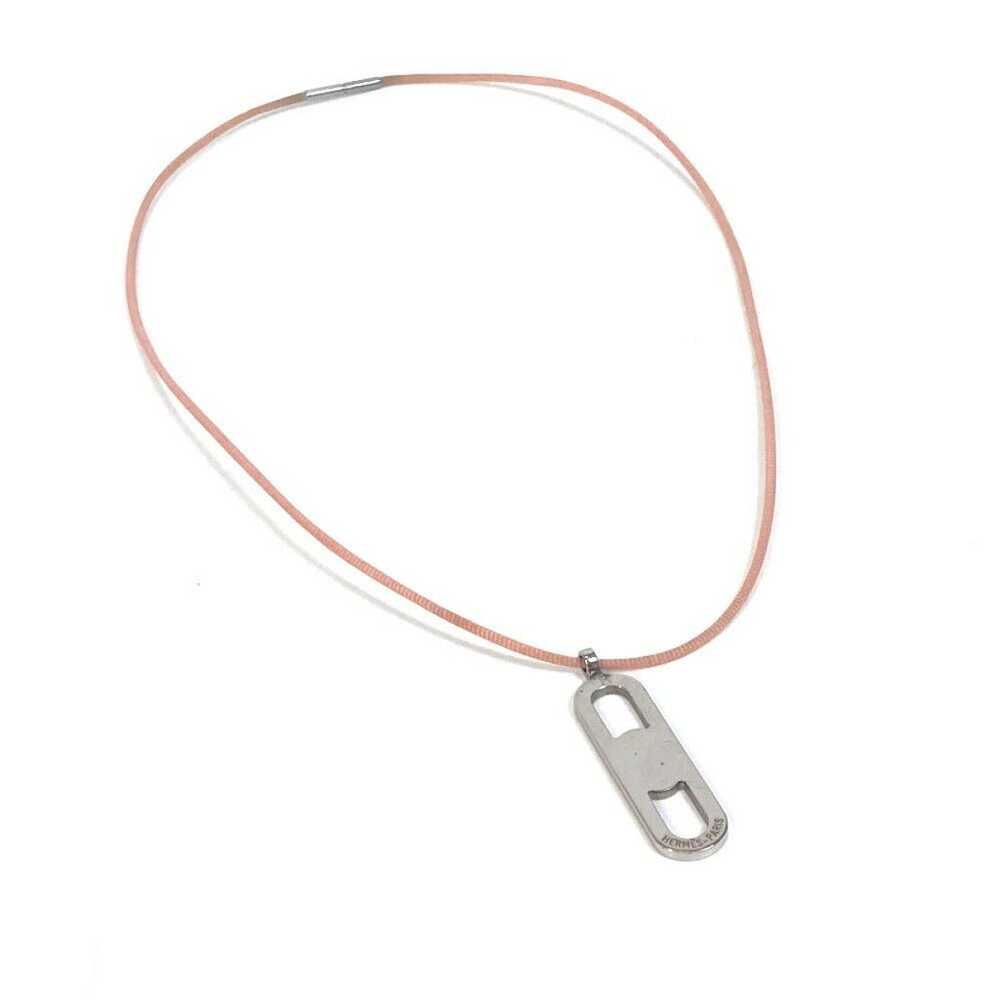 Hermès Silver necklace - image 2