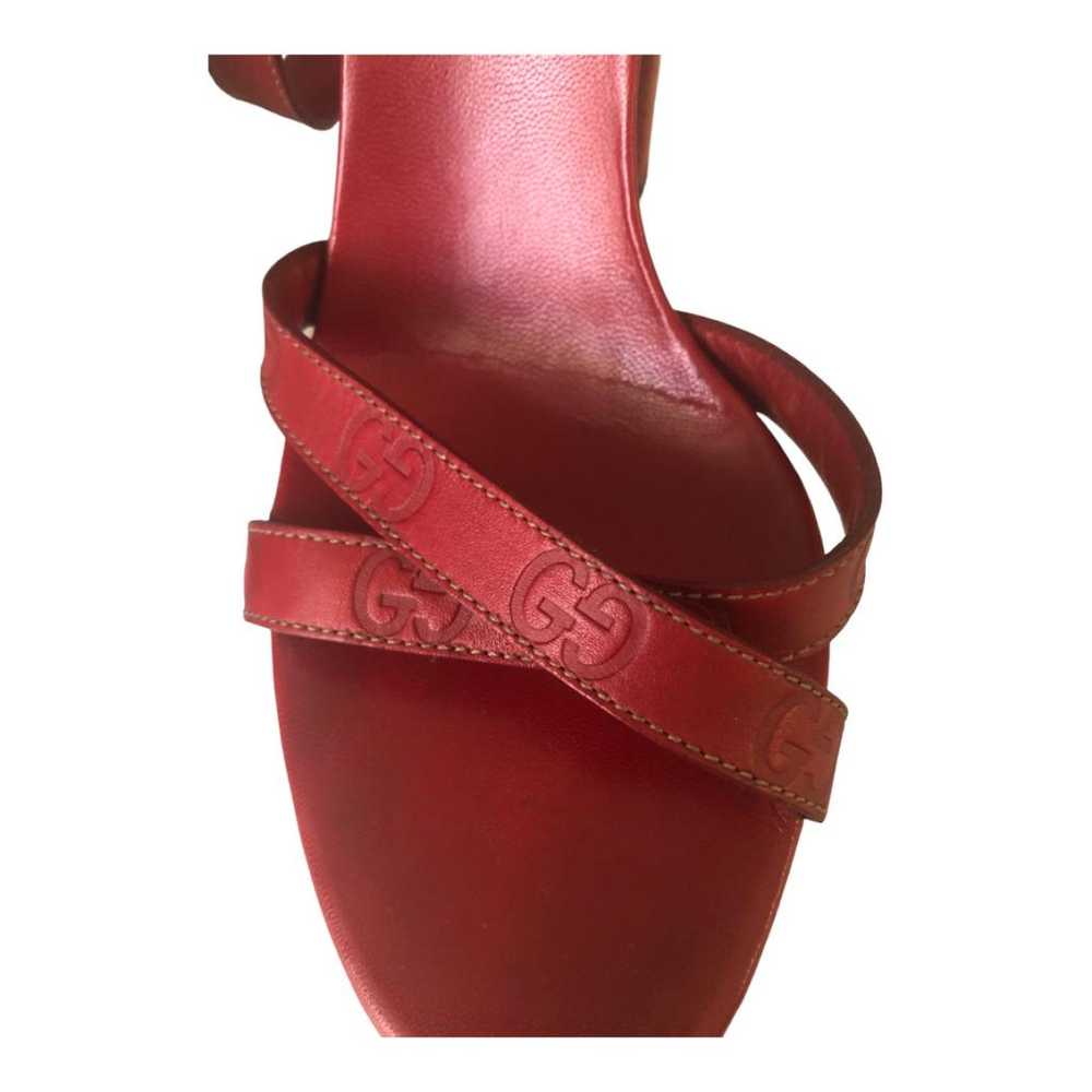 Gucci Leather sandal - image 3