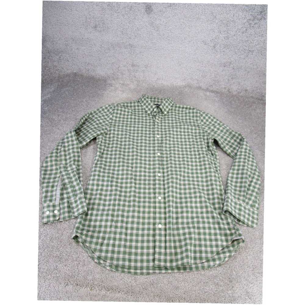 Bonobos Green Cotton Plaid Slim Fit Shirt for Men… - image 1