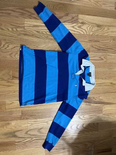 Polo Ralph Lauren Light blue striped dark blue lo… - image 1