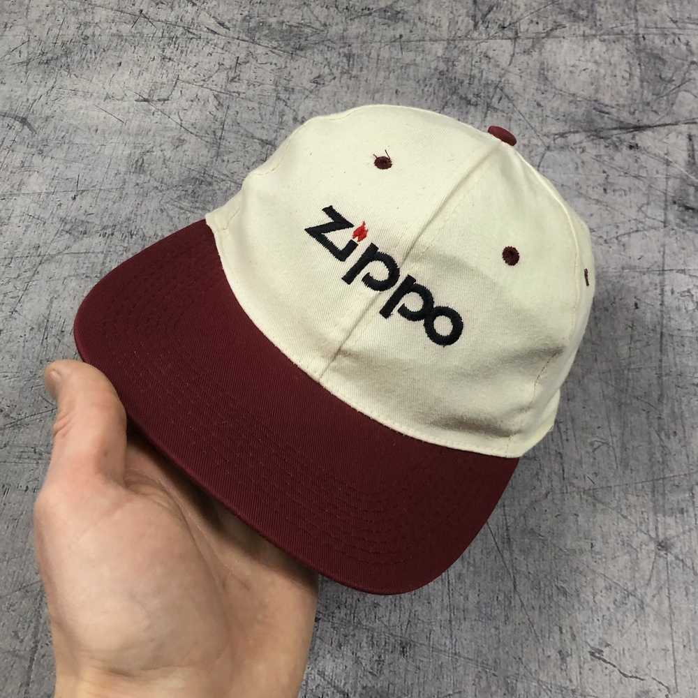 Retro Hat × Vintage × Zippo Vintage 90s Zippo Lig… - image 3