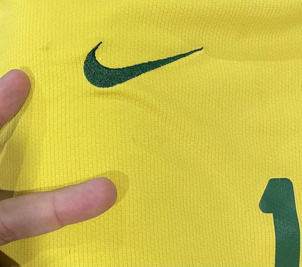 Nike × Soccer Jersey × Vintage Nike 2008/09 Brazi… - image 11