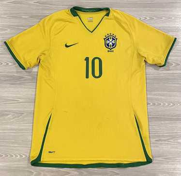 Nike × Soccer Jersey × Vintage Nike 2008/09 Brazi… - image 1