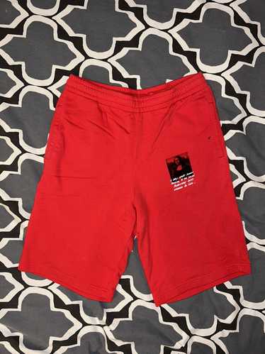 Off-White Off White Red Mona Lisa Shorts Size Lar… - image 1