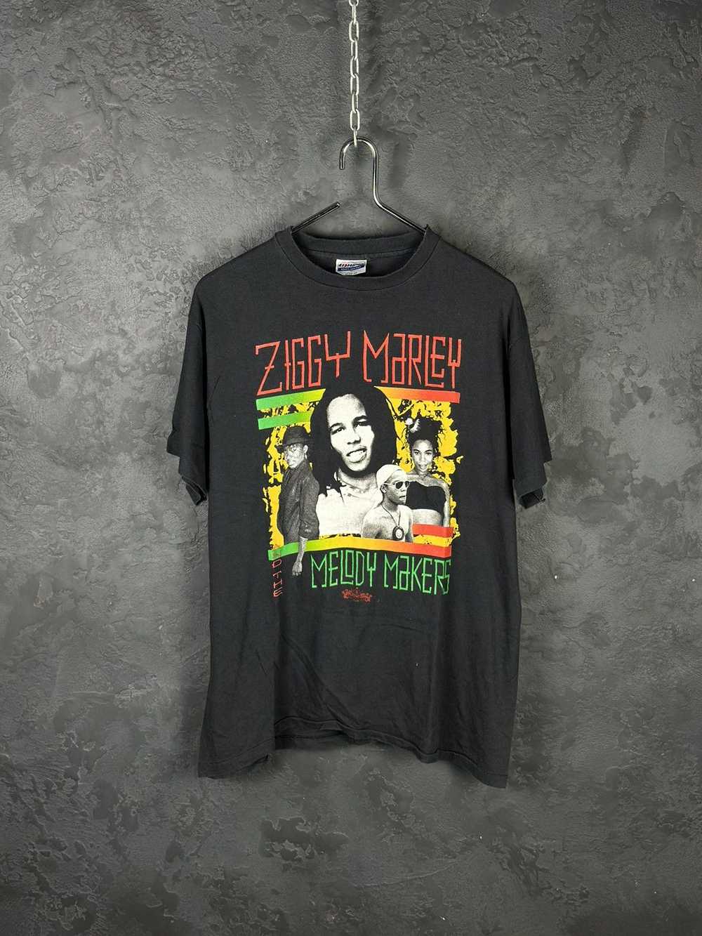 Band Tees × Bob Marley × Rare Vintage 80s Ziggy M… - image 1