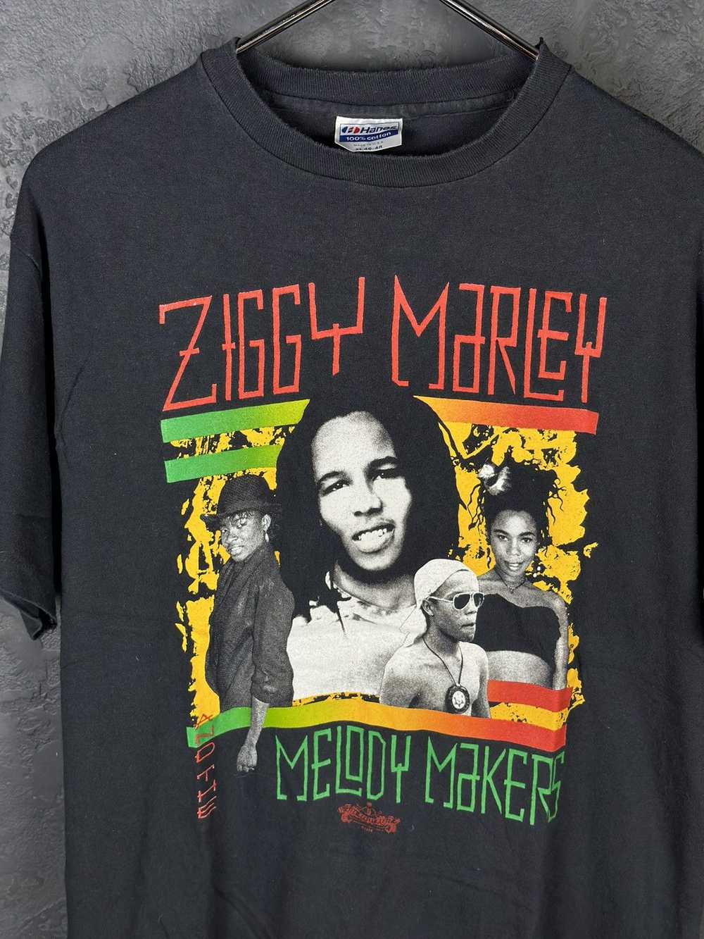 Band Tees × Bob Marley × Rare Vintage 80s Ziggy M… - image 2