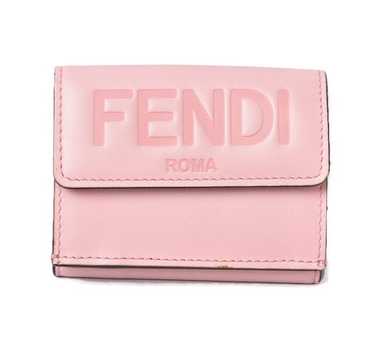 Fendi Fendi Fendi Soft Leather Mini Wallet 8M0395… - image 1