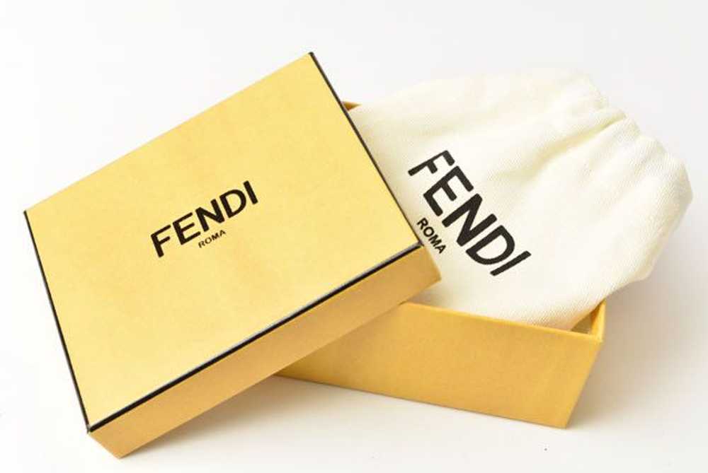 Fendi Fendi Fendi Soft Leather Mini Wallet 8M0395… - image 8