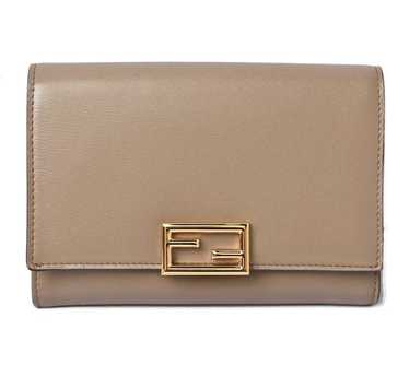 Fendi Fendi Fendi Leather Trifold Wallet Baguette… - image 1