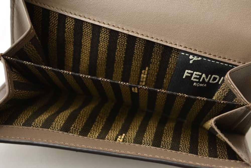 Fendi Fendi Fendi Leather Trifold Wallet Baguette… - image 7