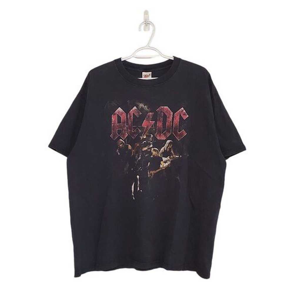 Band Tees × Rock T Shirt Y2k 2009 AC/DC Black Ice… - image 1