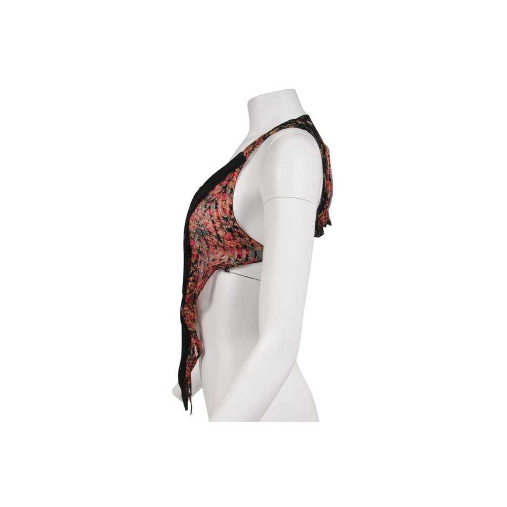 Balenciaga Vintage 2002 Runway Top 38 Black Red G… - image 6