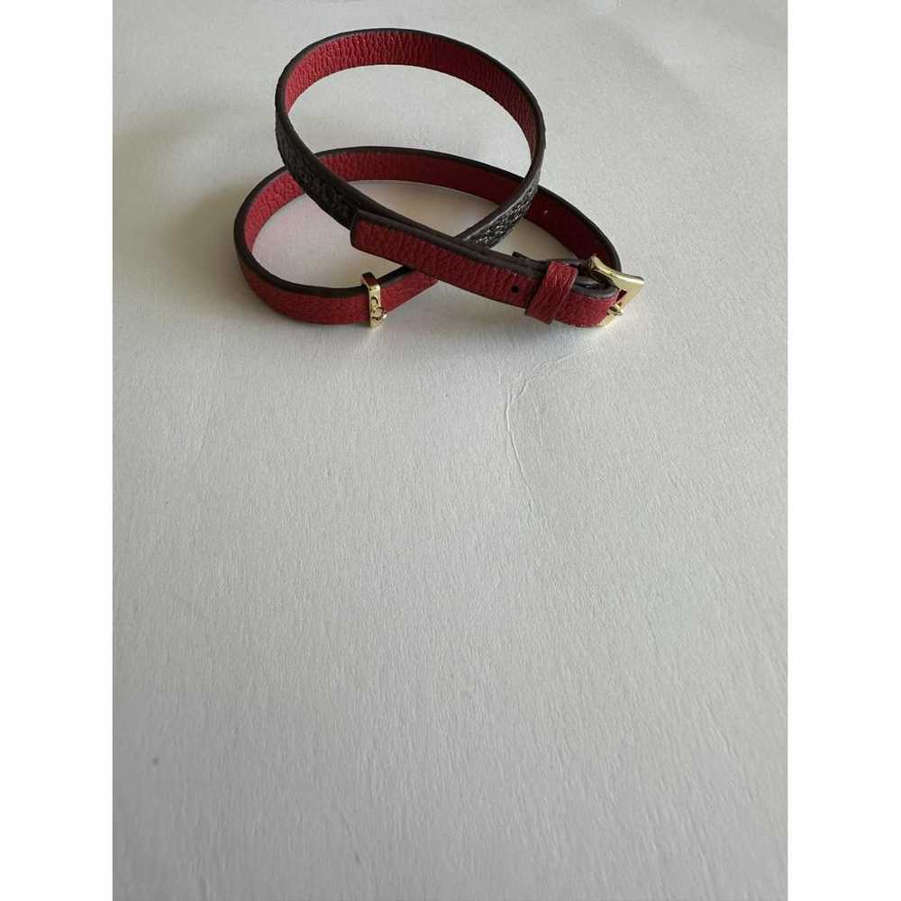 Carolina Herrera Leather bracelet - image 5