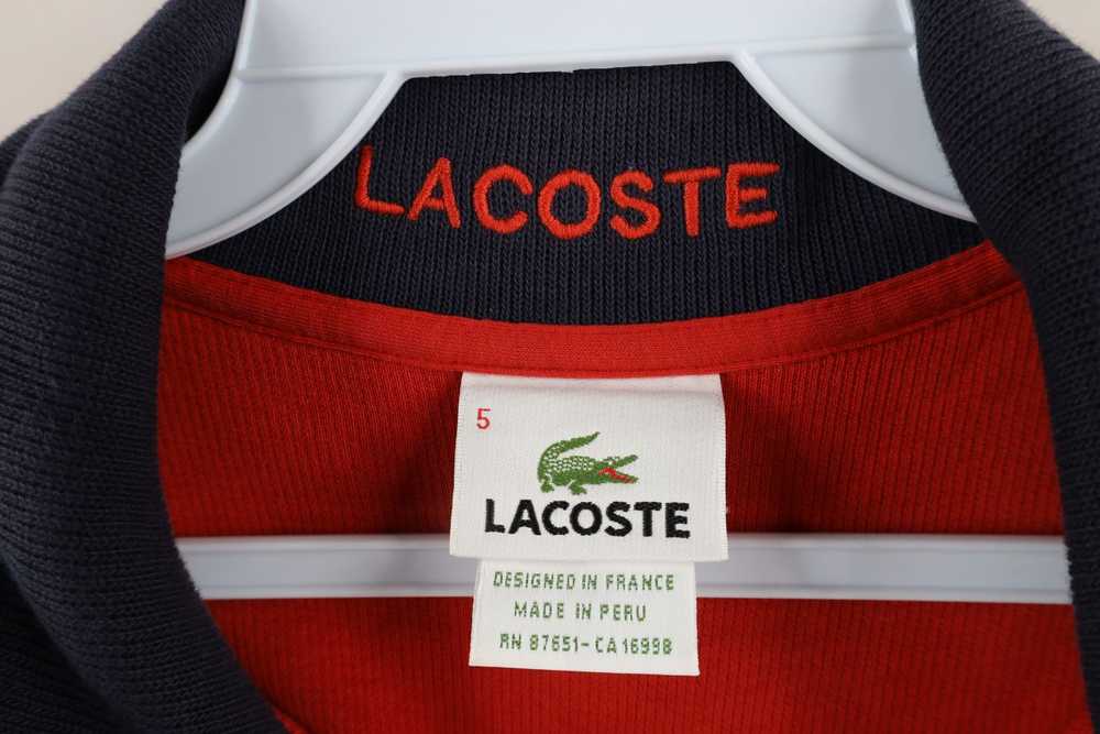 Lacoste × Vintage Lacoste Croc Logo Ribbed Knit H… - image 7