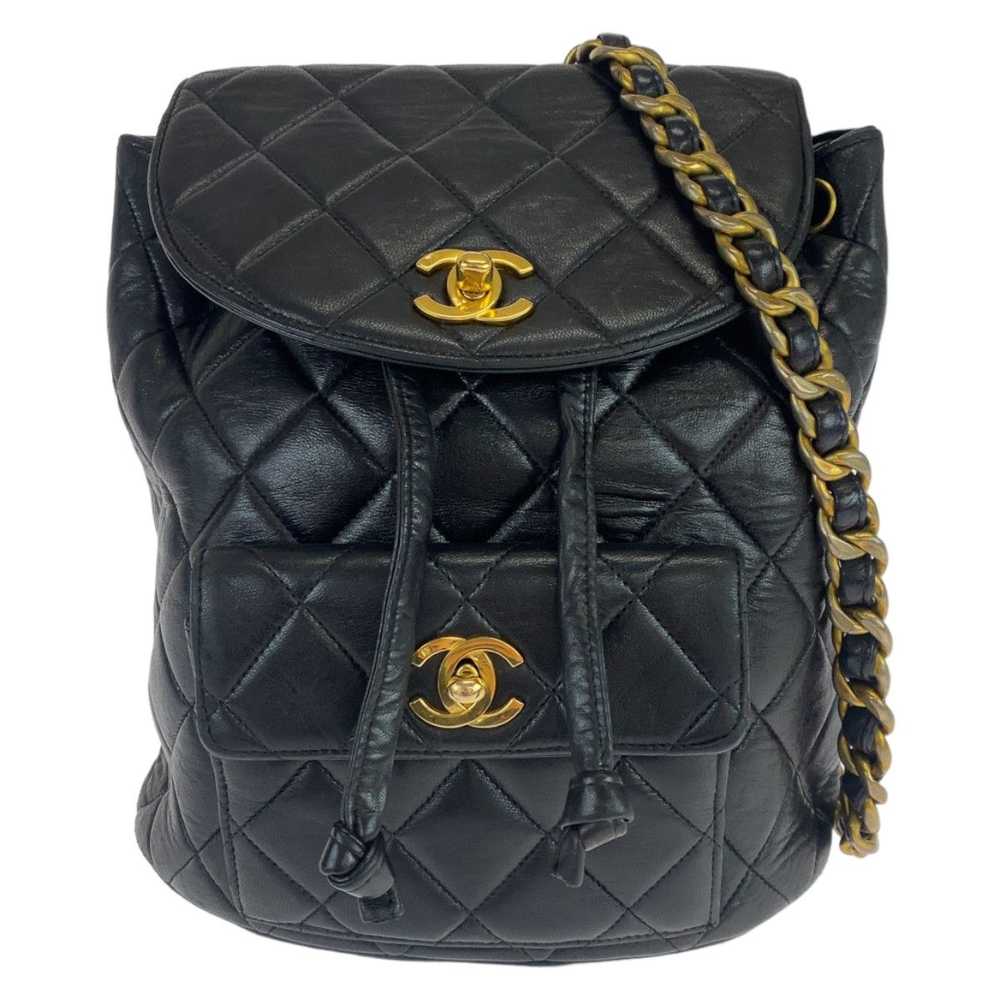 Chanel Chanel Chanel Lambskin Matelasse Double Co… - image 10