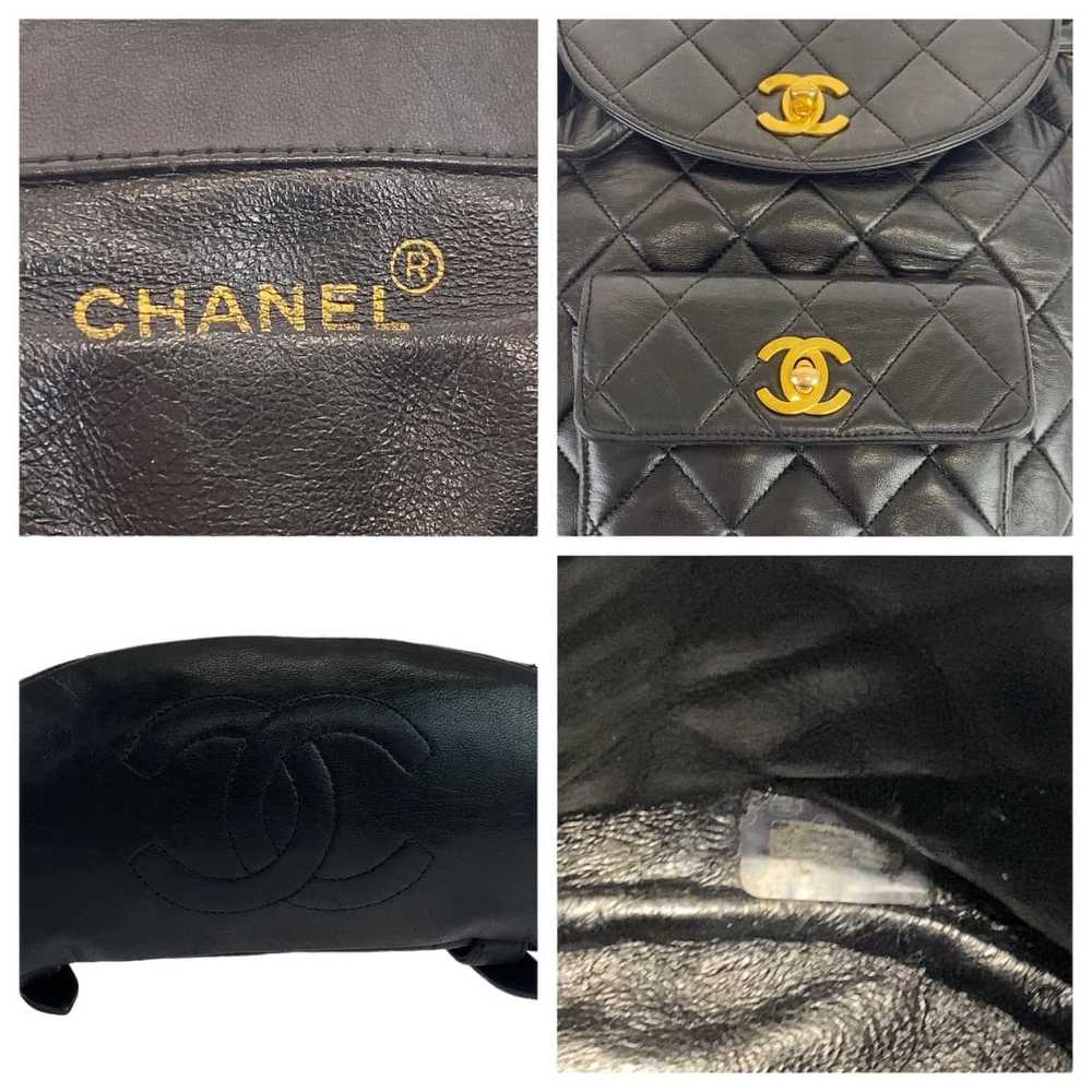 Chanel Chanel Chanel Lambskin Matelasse Double Co… - image 4