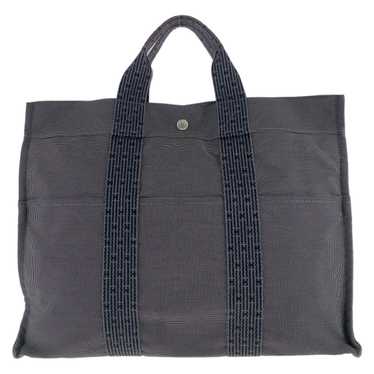 Hermes Hermes Hermes Canvas Herline MM Tote Bag C… - image 1