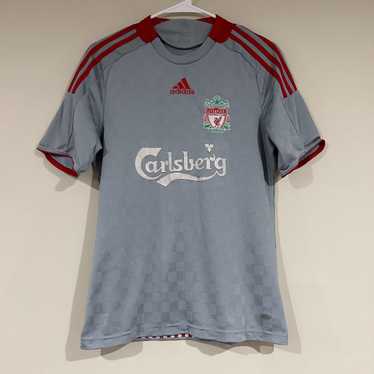 Store Liverpool 2008/10 L/S Home Soccer Jersey 2XL XXL Adidas Camiseta Football EPL