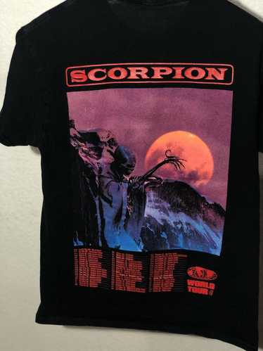 Drake × Rap Tees × Tour Tee SCORPION DRAKE WORLD … - image 1