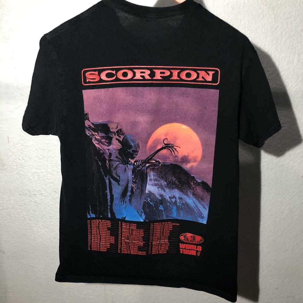 Drake × Rap Tees × Tour Tee SCORPION DRAKE WORLD … - image 5