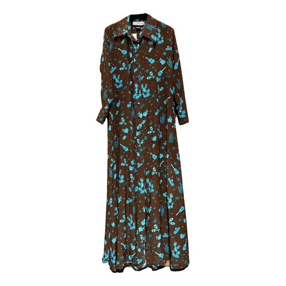 Jessie Western Silk maxi dress - image 1