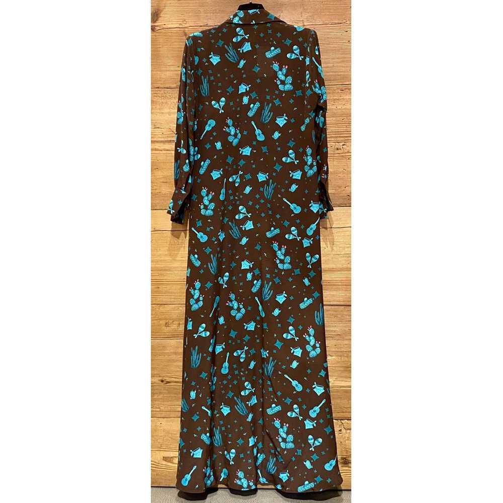 Jessie Western Silk maxi dress - image 3