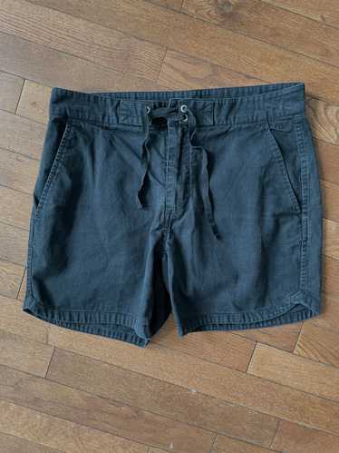 Outerknown Vintage style black surf shorts